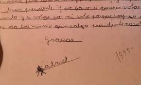 Revelan inédita carta de Gabriel Boric en su infancia "prometo ser buen presidente"