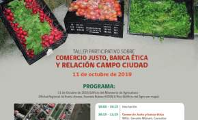 Inscripciones abiertas: Asiste al taller participativo "Comercio justo, Banca ética y relación Campo - Ciudad" en Punta Arenas