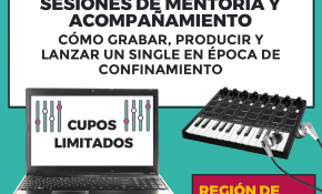 Músicos de Magallanes grabarán sus nuevos singles guiados por referentes de la industria en Chile